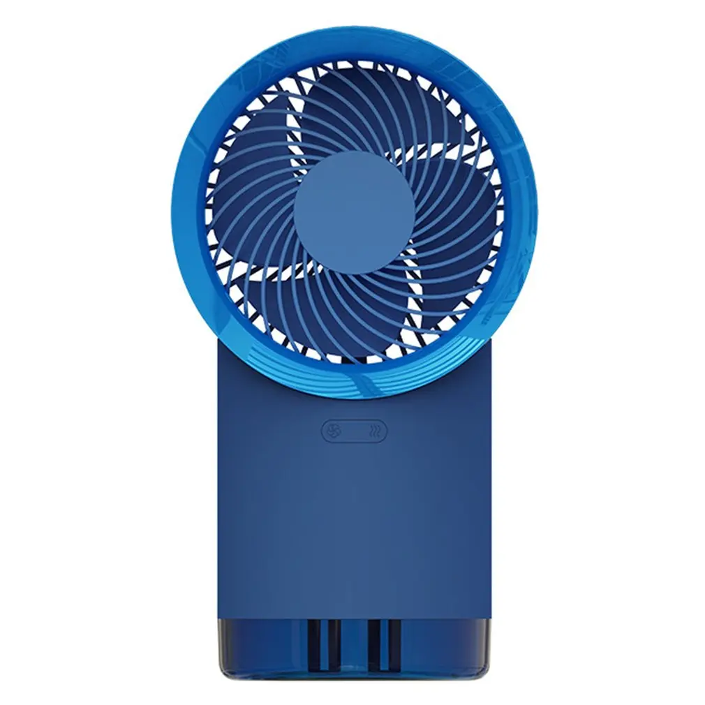 

Электрический вентилятор с водяным охлаждением, зарядка через USB, миниатюрный бесшумный распылитель, портативный кондиционер, 4 в 1