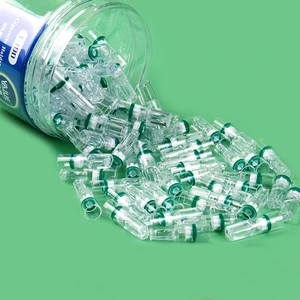 100Pcs Cigarette Holder Filter Disposable Cigarette Holder Three-in-one Filter Dual-use Cigarette Holder Smoking Accessories