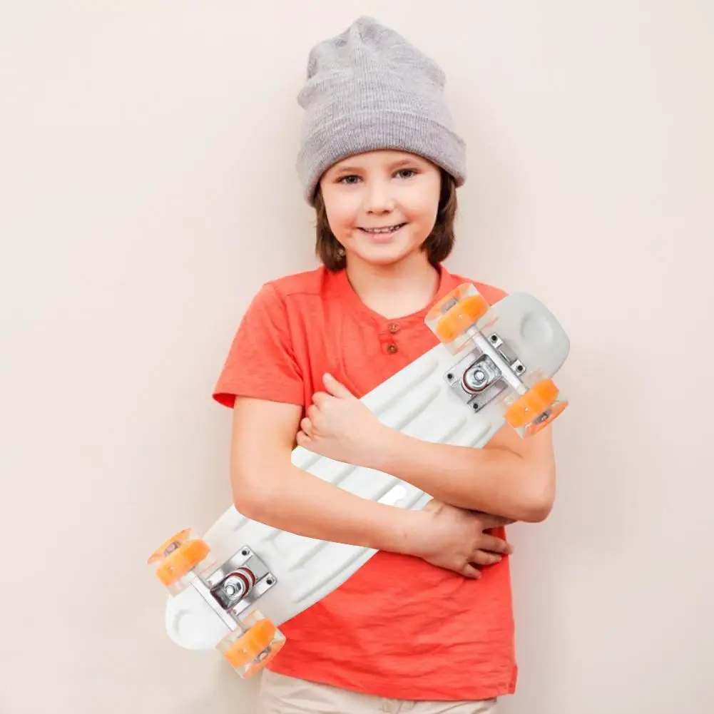 

22Inch Cruiser Skateboard Mini Long Board Retro Skateboard Cruiser Penny Board Skate-board Scooer For Kids Boys Penny-board