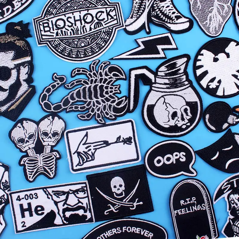 Нашивки с надписью аппликация для фильма нашивки одежды дешевые вышитые в