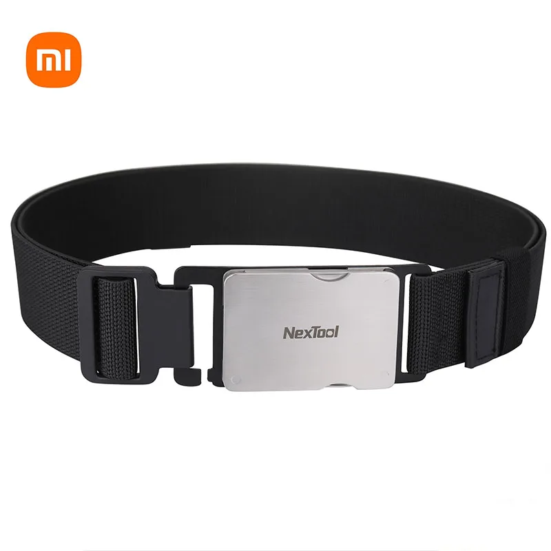 

NexTool 10-in-1 Multifunction Quick-Release Buckle Tactical Belt With Opener Blade Flathead /Phillips Screwdriver Scissors Belts