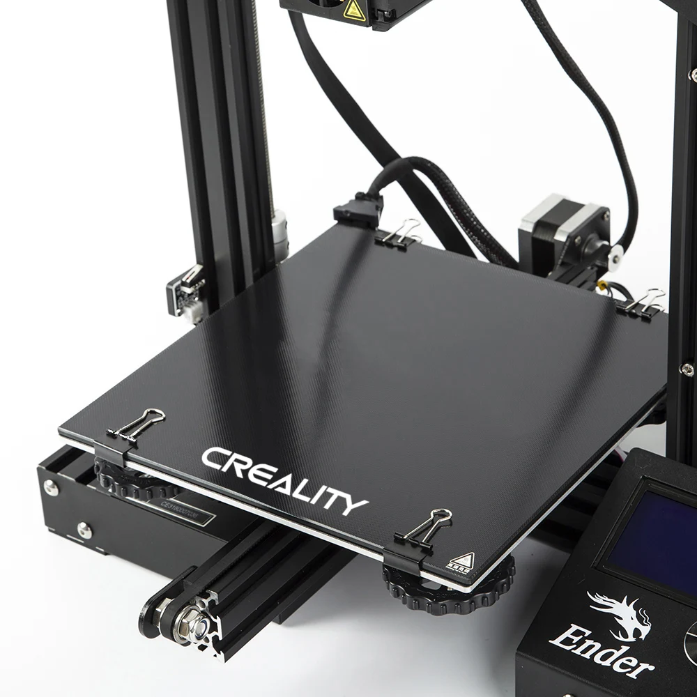 Creality 3D CR 10 Ultrabase стеклянная пластина самоклеящаяся Строительная поверхность 310*310