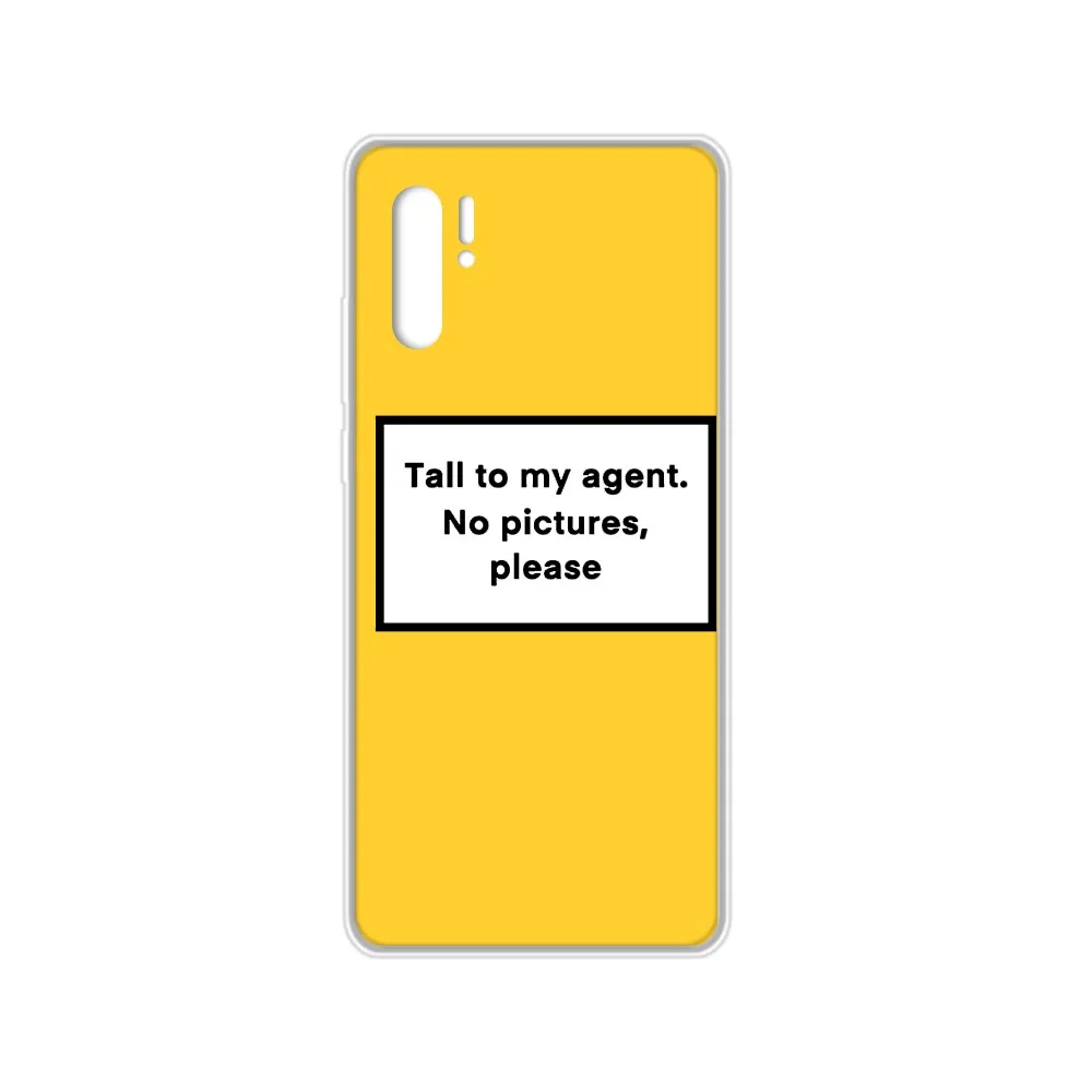 Прозрачный чехол с английскими буквами для HUAWEI Nine 5t p 8 9 10 p20 P30 p40 P pro Smart 2019 Z lite