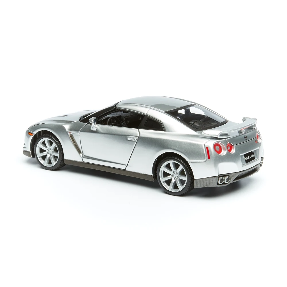 Машинка Maisto Nissan GT-R (R35) 2009г 1:24 серая | Игрушки и хобби