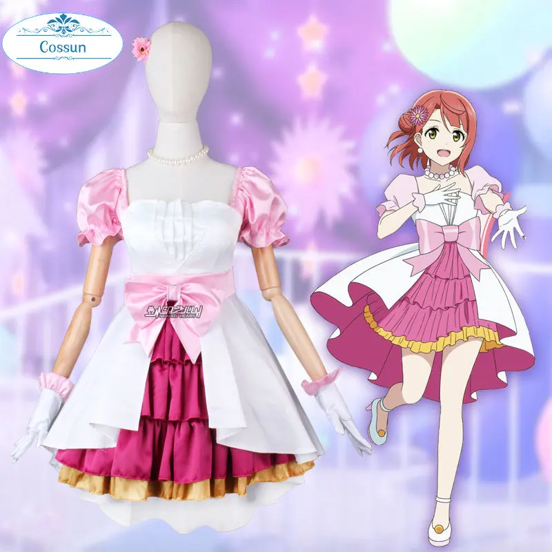 

Lovelive! Uehara Ayumu Lovely SJ Dress Unform Cosplay Costume Halloween Party Role Play Outfit For Women 2021 NEW Anime