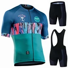 Летняя велосипедная одежда, одежда для езды на велосипеде на открытом воздухе, одежда для горного велосипеда, спортивный костюм с коротким рукавом, мужской велосипедный трикотажный нагрудник, брюки для триатлона