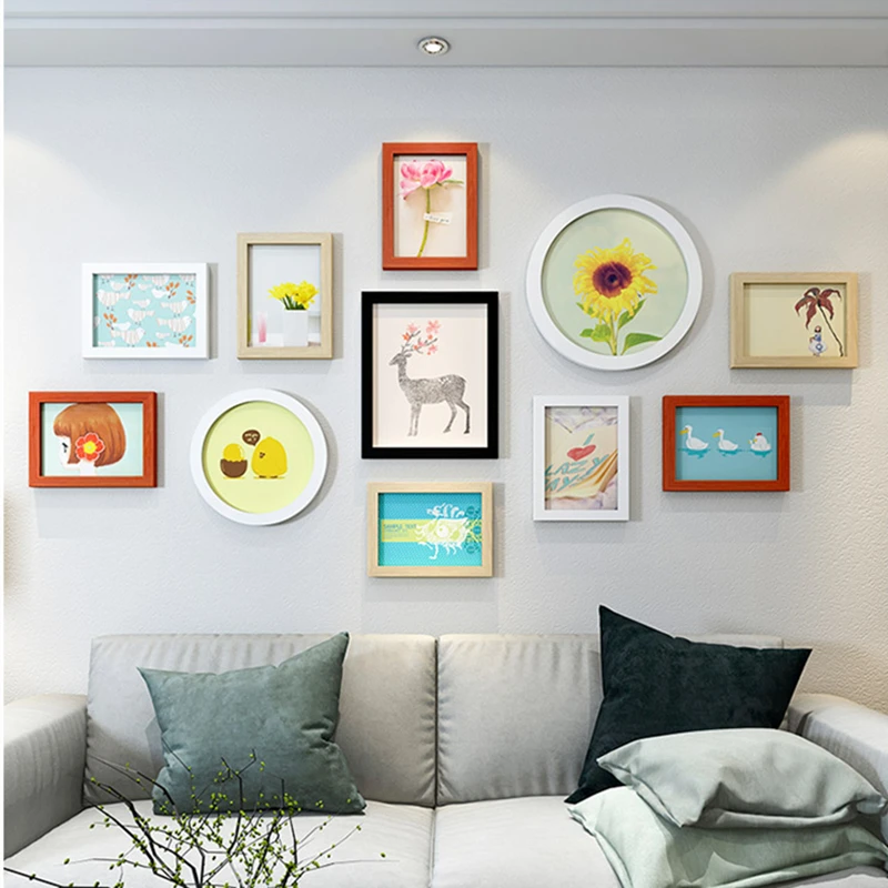 11 шт./компл. Современная белая свадебная любовь набор фоторамок для украшения