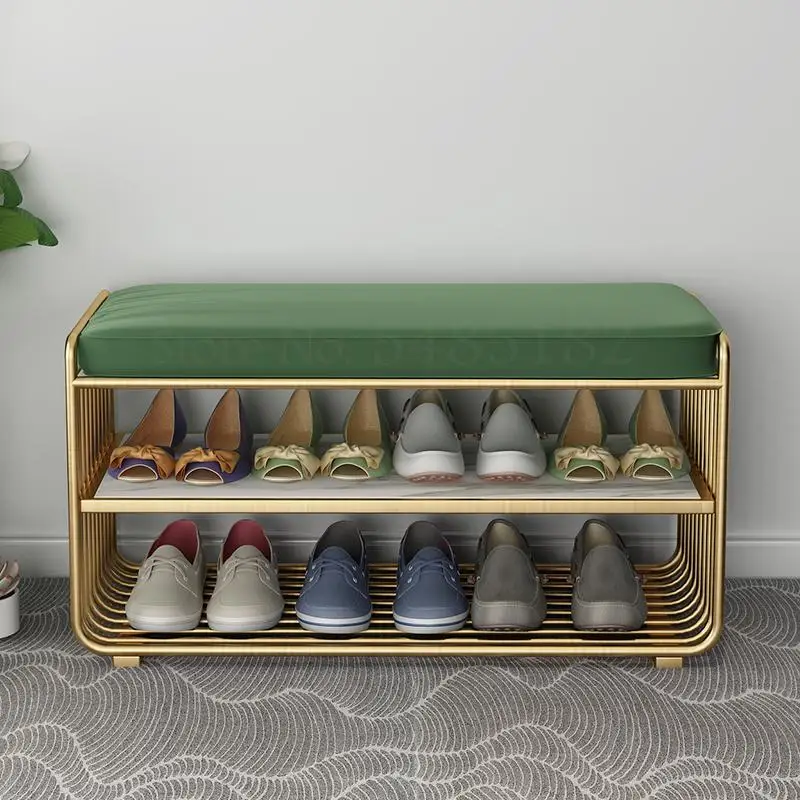 Скандинавский простой табурет для обуви подставка дома прихожей можно сидеть