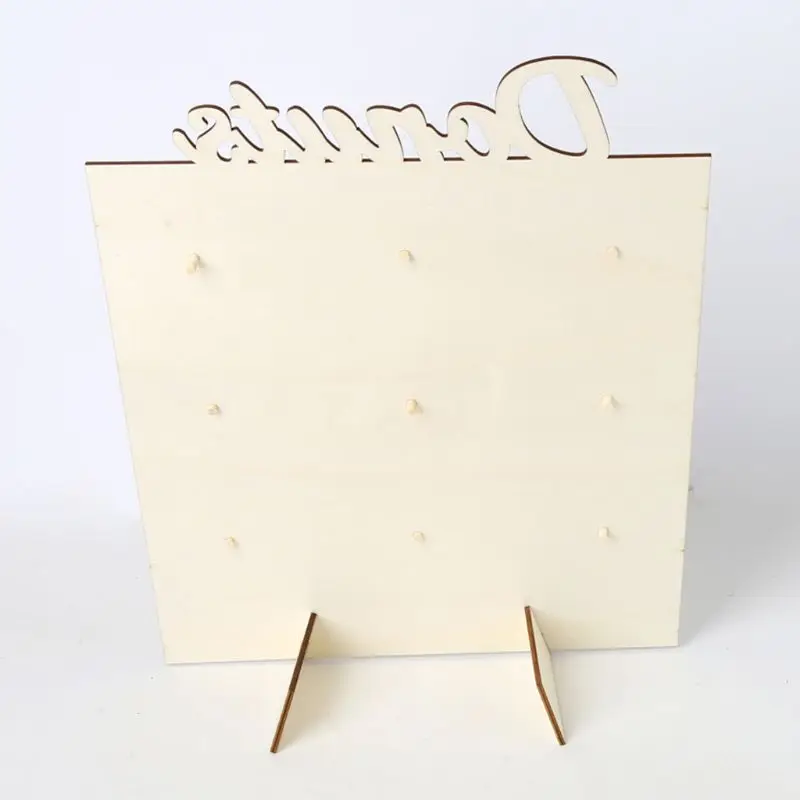 Настенный держатель для пончиков конфет сладкая тележка Пончик день рождения