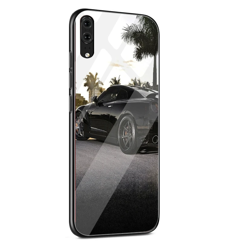 GTR автомобильный Новый чехол для телефона из закаленного стекла Xiaomi Mi 8 Lite 9 F1 A1 A2 5X