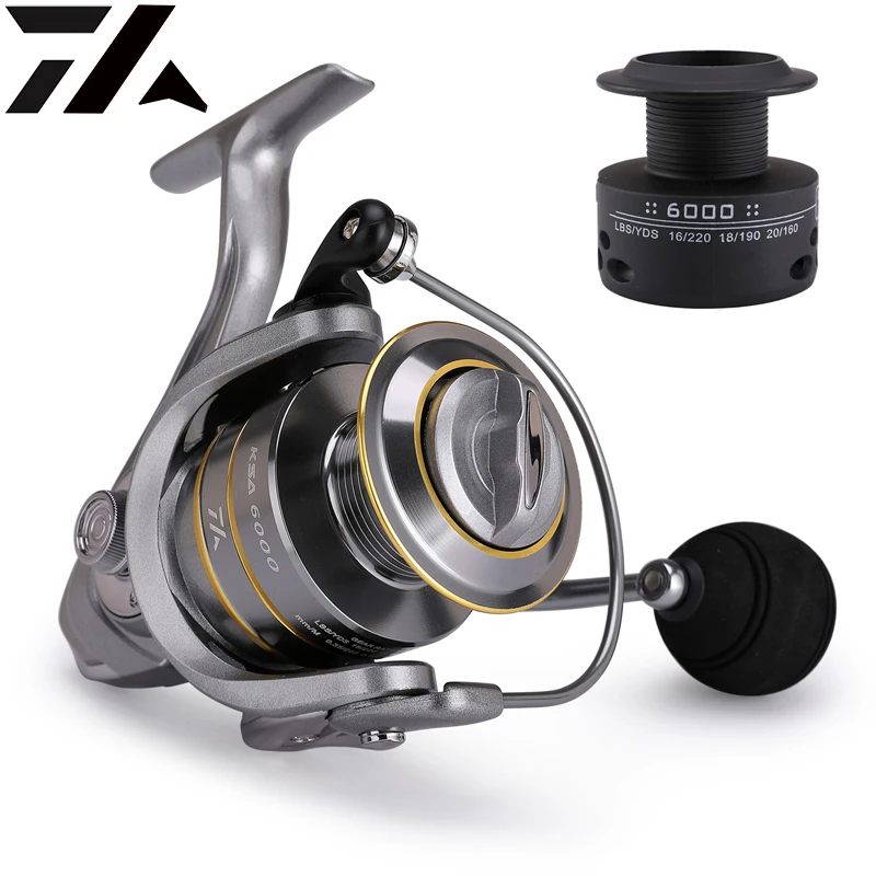 Рыболовная катушка высокое качество макс. нагрузка 15 кг двойная 5 5: 1
