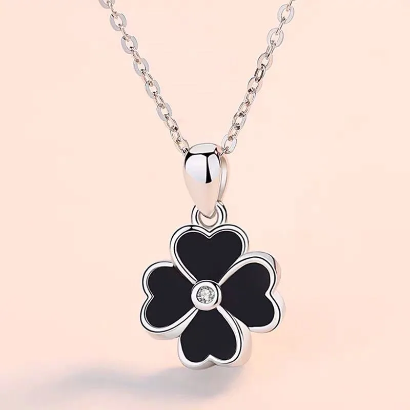 Трендовое ожерелье с кулоном красного черного зеленого цвета для девочек