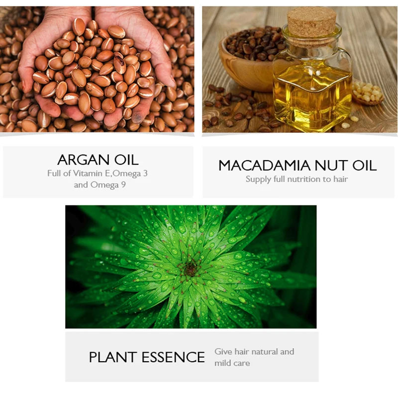 HAIRINQUE бессульфатная система увлажняющий Кондиционер аргановое масло и ореха