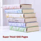 Блокнот А5 ежедневный сверхтолстый, записная книжка на 640 страниц, лучший скетчбук для От 3 до 4 лет, пустая запись, дорожный журнал