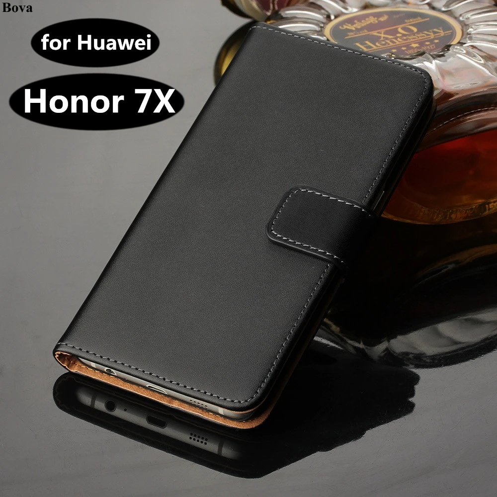 Чехол для Honor 7X премиум класса чехол из искусственной кожи книжка Huawei кошелек