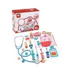 Набор медсестры для семьи, имитация врача, деревянная игрушка для детей, комплект для ролевых игр, инструменты для врачей и медсестер, игрушки