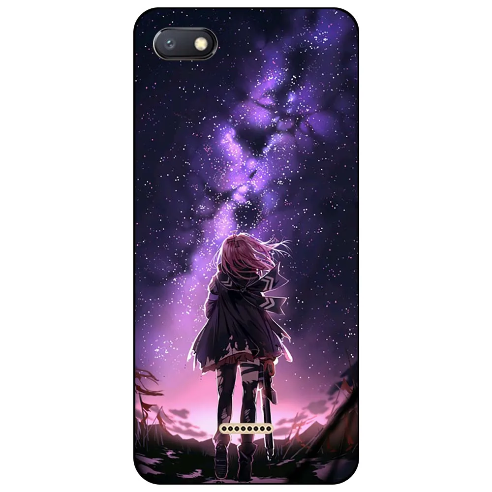 Case W130 Чехол для Xiaomi Redmi 6A, милый мягкий чехол из термополиуретана и силикона для Xiaomi Redmi 6A, чехол для Redmi A6, прозрачный чехол для девочки с фруктами, Redmi6A - Цвет: Case W130