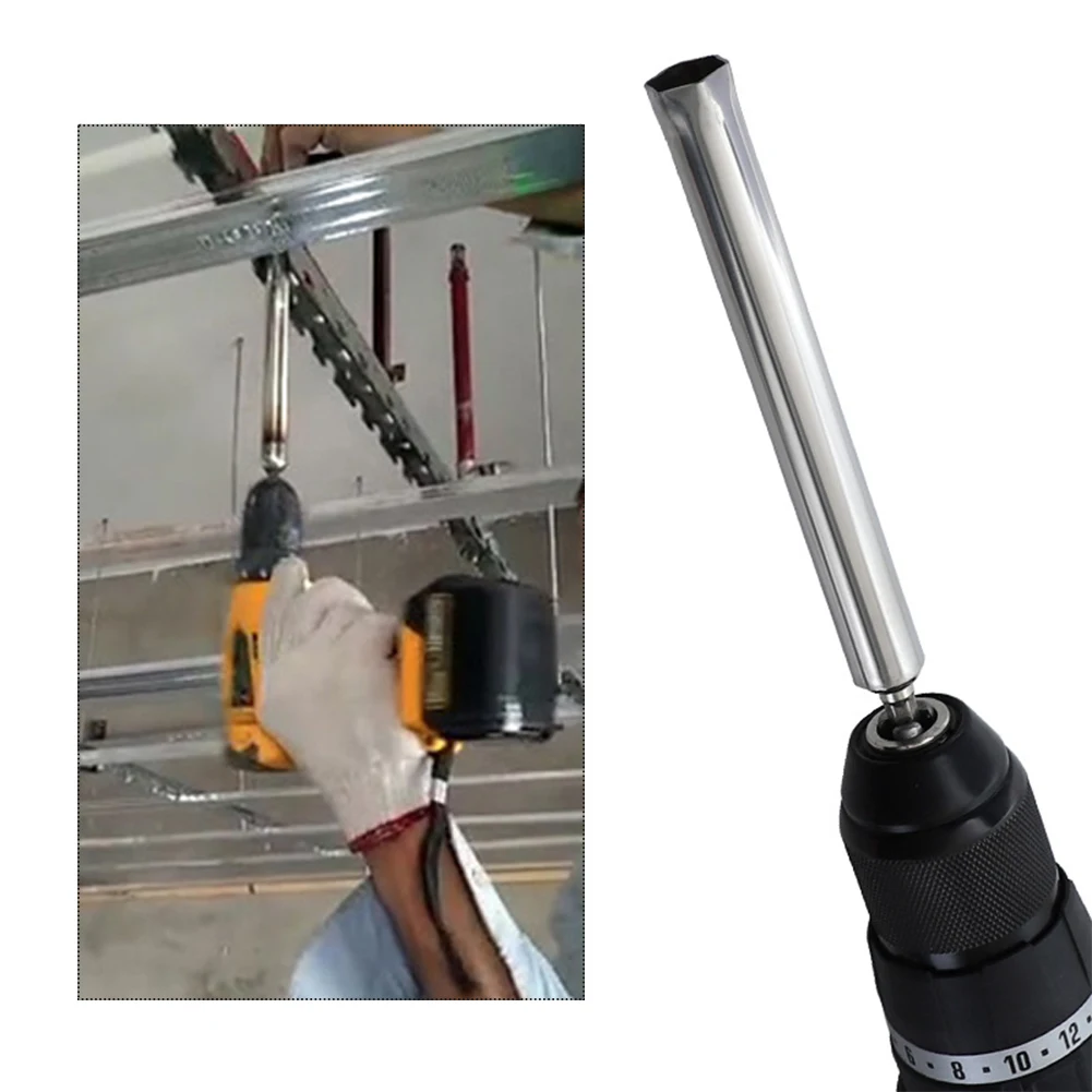 

14mm Electric Drill Socket Head Practical Hex Shank Horizontal Ceiling Installation Durable Sleeve Tool Repair Multifunction