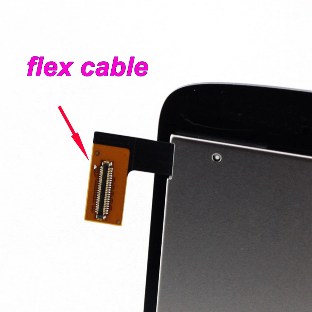 Pantalla LCD de 5 "para LG K8 LTE K350 K350N K350E K350DS, marco de montaje de digitalizador con pantalla t&aacute;ctil, piezas de reparaci&oacute;n de 10 piezas-3