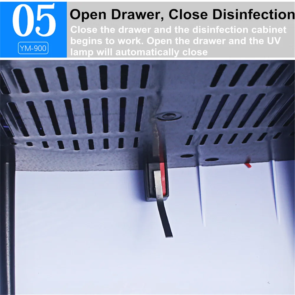 

Ozone UV Sterilizer Box Nail Tools Accessoires Dry Temperature Sterilizer For Face Masks Smartphone Cosmetics Sterilizer Machine