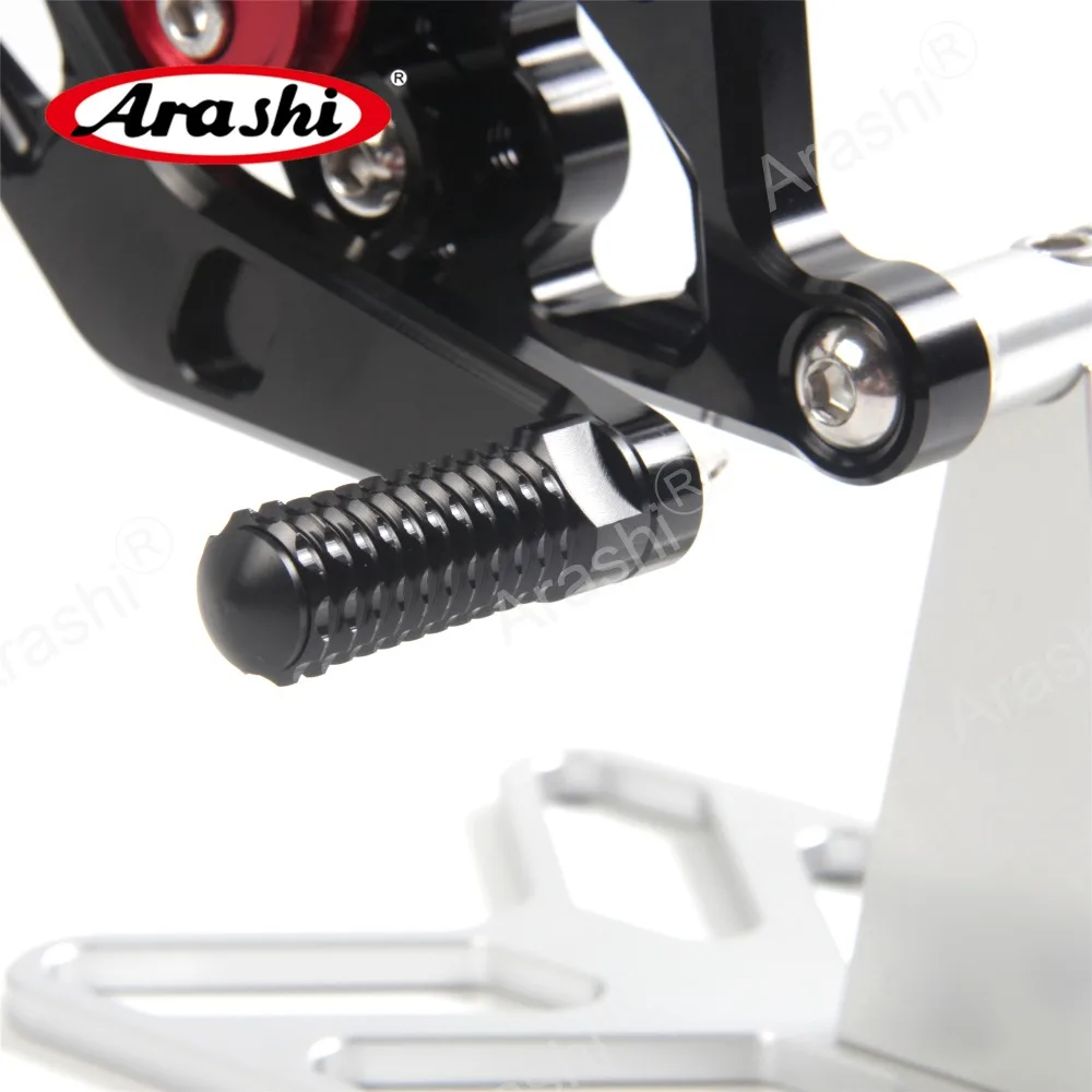 Arashi CBR600RR 2007-2008 CNC Rider Регулируемые подножки для ног для HONDA CBR 600 CBR600 RR 2007 2008 задний упор для ног задние наборы