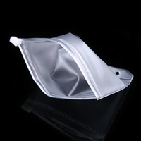 WCIC Waterproof PVC Storage Bag School Stationery Bag Cosmetic Organizer Spiral Notebook Transparent Receive Card Pouch