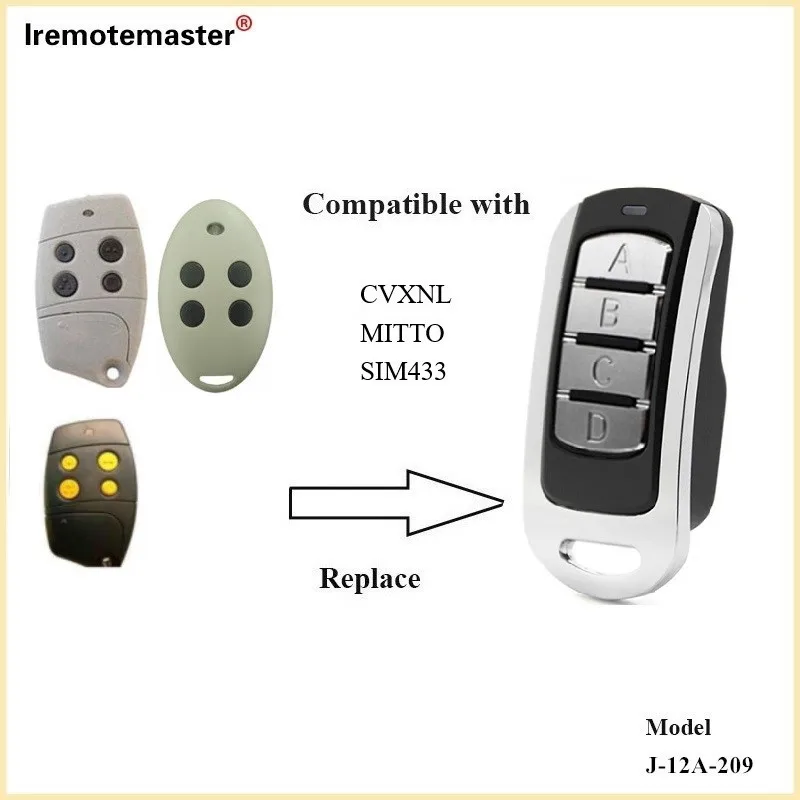

Пульт дистанционного управления для гаражных дверей, 280-868 МГц