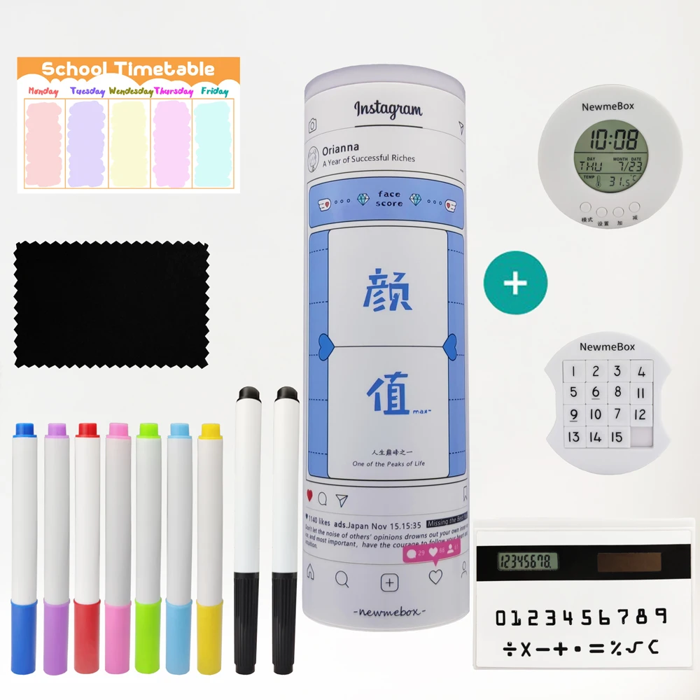 Новый и простой стильный чехол для карандашей большая емкость коробка ручек