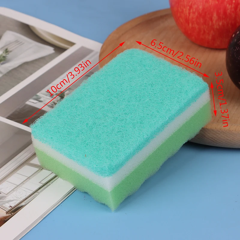 

Sponge Scouring Pad Kitchen Household Home Cleaning Pad Dishwashing