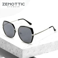 zenottic steampunk polarized sunglasses luxury brand designer oversized metal frame uv400 driving shade goggle sun glasses