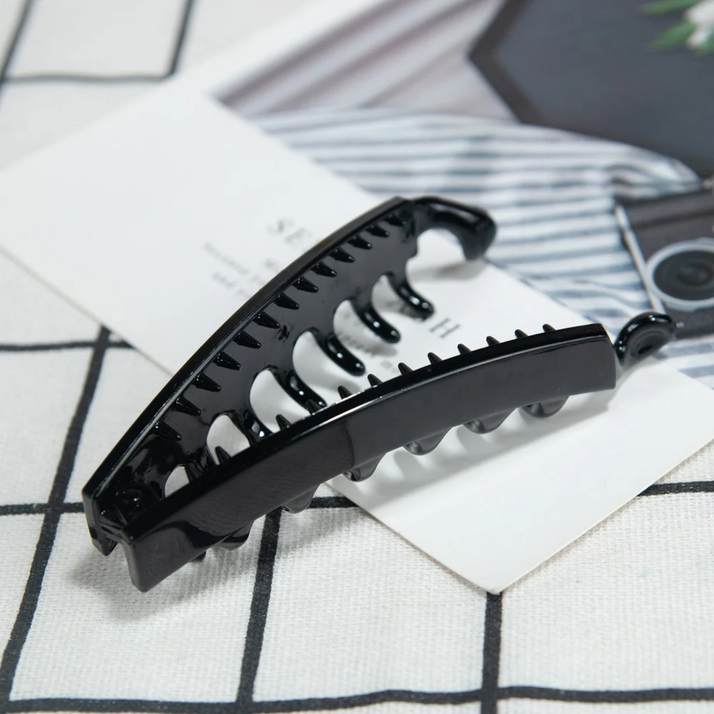 Женские заколки для волос в виде банана заколка хвоста черных когти шпильки