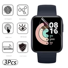 Мягкая Гидрогелевая защитная пленка из ПЭТ для Redmi Watch 2 Lite, прозрачная HD пленка для защиты экрана Xiaomi Mi Watch Lite, 2019 цветов, 3 шт.