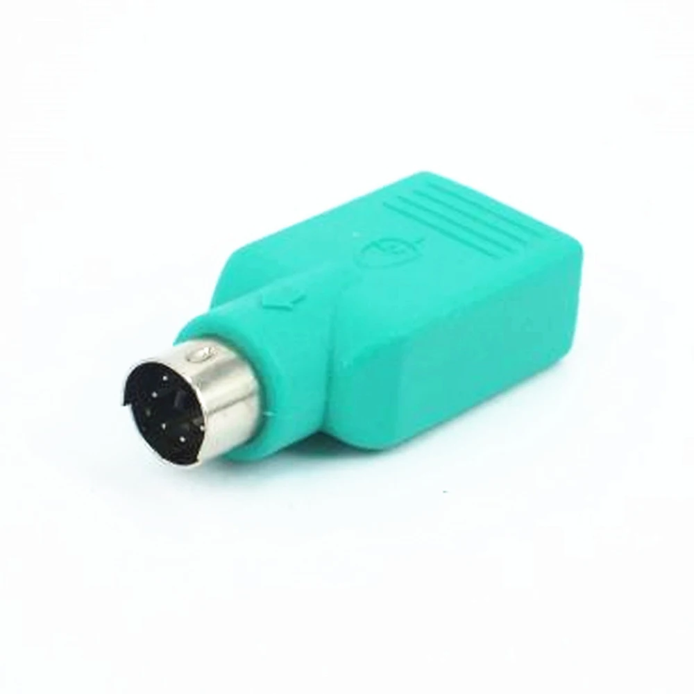 Переходник USB мама в PS2 PS/2 папа 1 шт. высококачественный конвертер универсальная