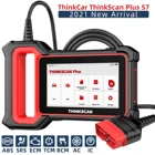 THINKCAR ThinkScan Plus S7 Автомобильный сканер DPF SAS AF сброс диагностические инструменты ABS SRS подушка безопасности IC AC BCM автомобильный OBD2 сканер