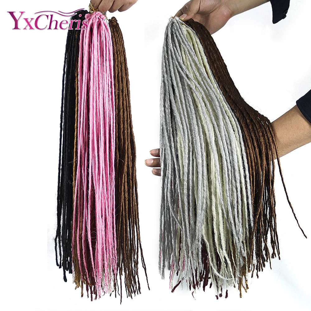 Из искусственных волос дреды коллекции в африканском стиле плетение блондинка