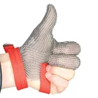 100% высококачественные кухонные перчатки для мяса мясника, сетка из проволочной сетки, сталь, рабочая модель в рыболовной промышленности