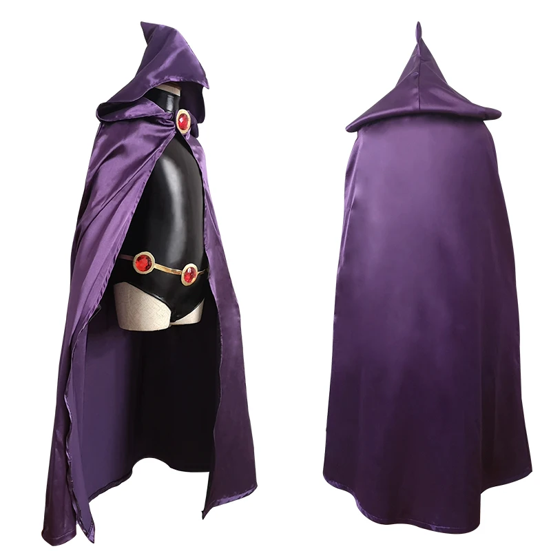 adult anime titans raven cosplay costumes jumpsuitscloakbelt party halloween fancy ball suit free global shipping