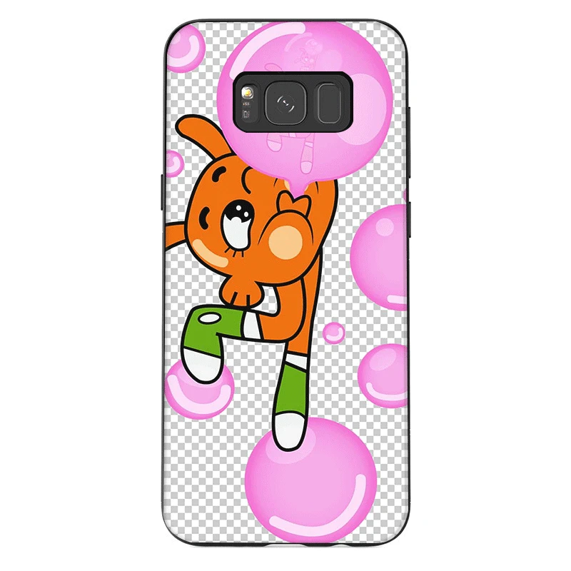 Case for Samsung Galaxy A10 A10S A20 A20S A20E A30 A30S A40 A40S A50 A50S A60 A70 A70S Anime TV The Amazing World of Gumbal |