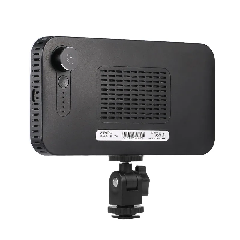 Светодиодный светильник для прямой трансляции Vlog Ручной Стабилизатор телефона