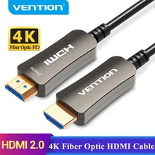 Vention Fiber Optic HDMI 2.0 Cable for Xiaomi Mi Box HDMI Cable 4K/60Hz Audio Cable Switch Splitter for HDTV Box PS4 HDMI Cable