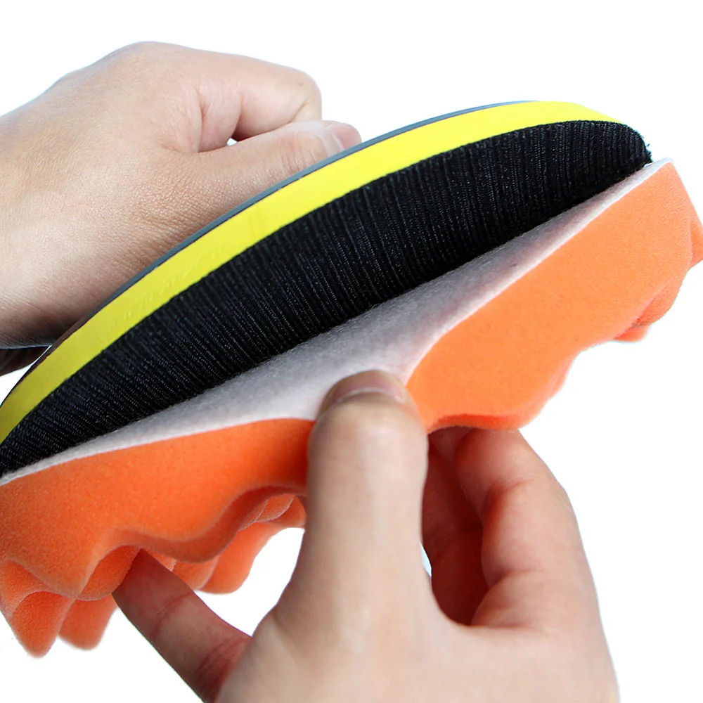 Набор полировальных насадок самоклеящиеся буферы для автомобиля 5 дюймов