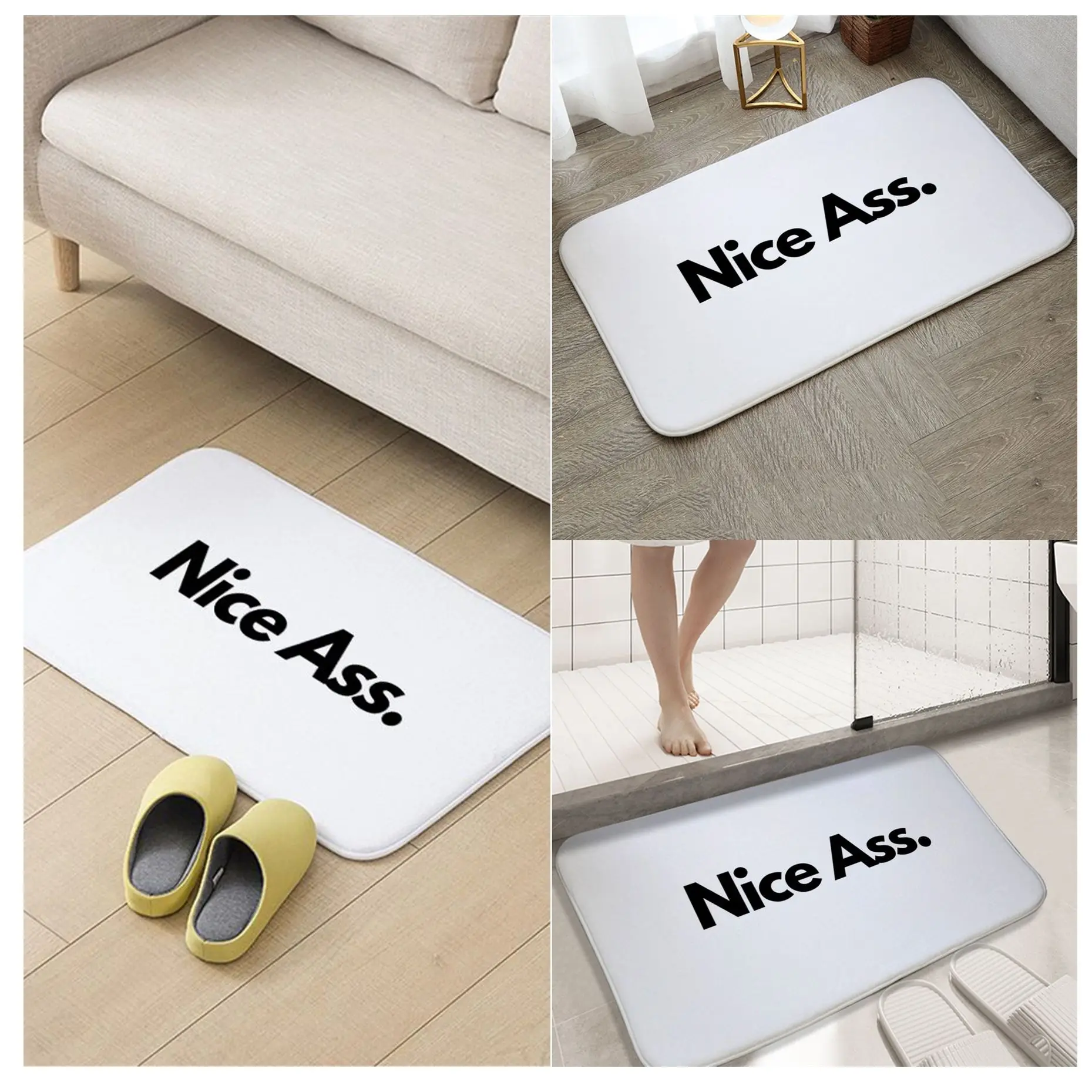 

Приятный коврик с задом, Придверный коврик для входа в ванную комнату, напольные коврики для ванной, Впитывающий Коврик, противоскользящий кухонный коврик