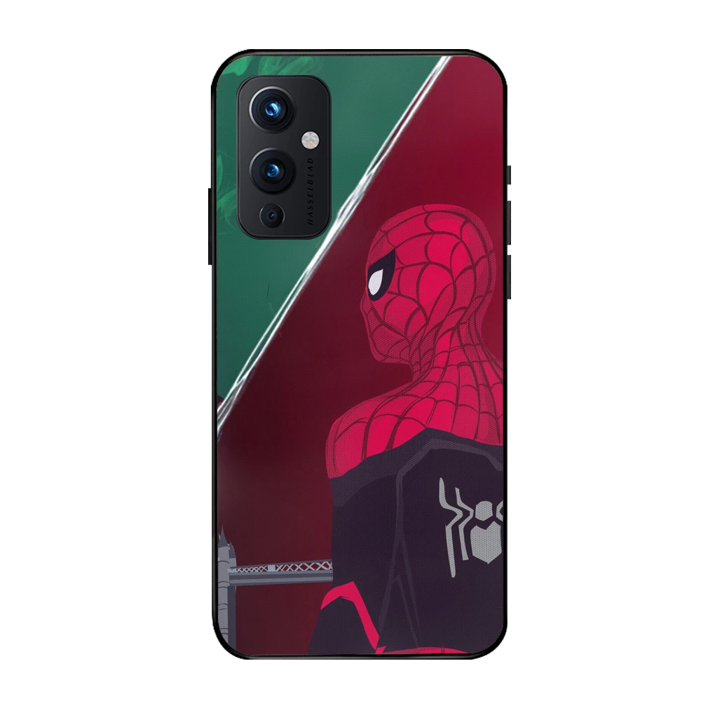 High Quality Phone Mobile Case for One Plus 9Pro 9R 7T PRO 5T 6 5 The Spider Man cool marvel red | Мобильные телефоны и