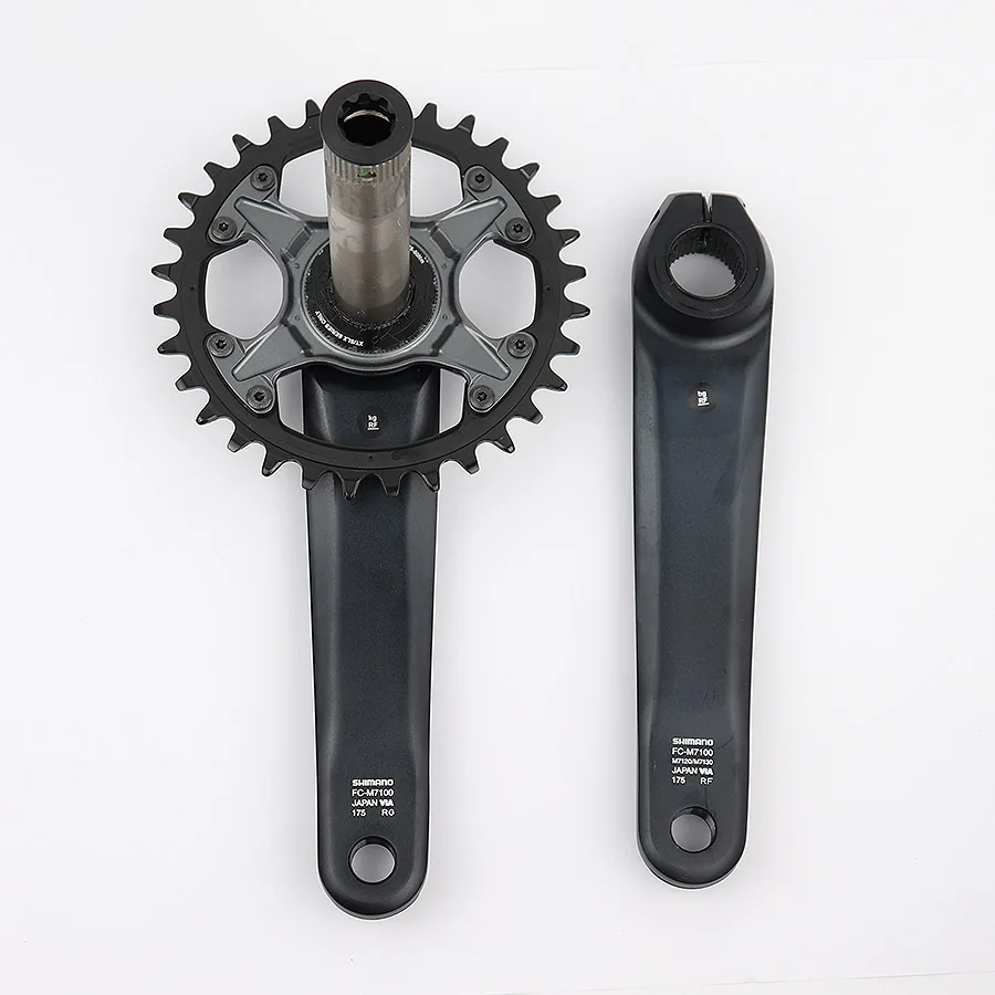 Шатун Shimano DEROE SLX FC M7100 FC-M7100 1x12 12-speed 30T 32T 34T 170 мм 175 мм HOLLOWTECH II MTB