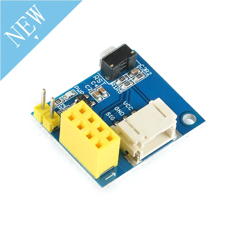 ESP8266 ESP-01 ESP-01S WS2812 RGB светодиодный светильник модуль для Arduino ESP 01 контроллер адаптер модуль электронный DIY Kit