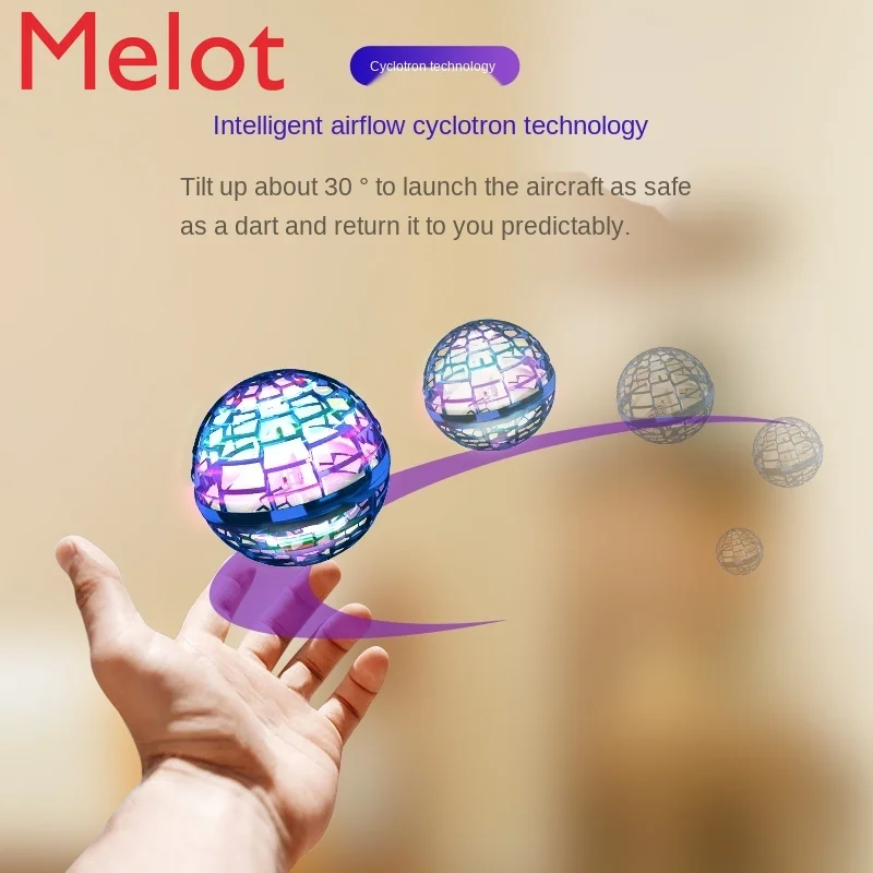 

Black Technology Boomerang Mini Aircraft Aircraft UAV Small Intelligent Suspension UFO Toy