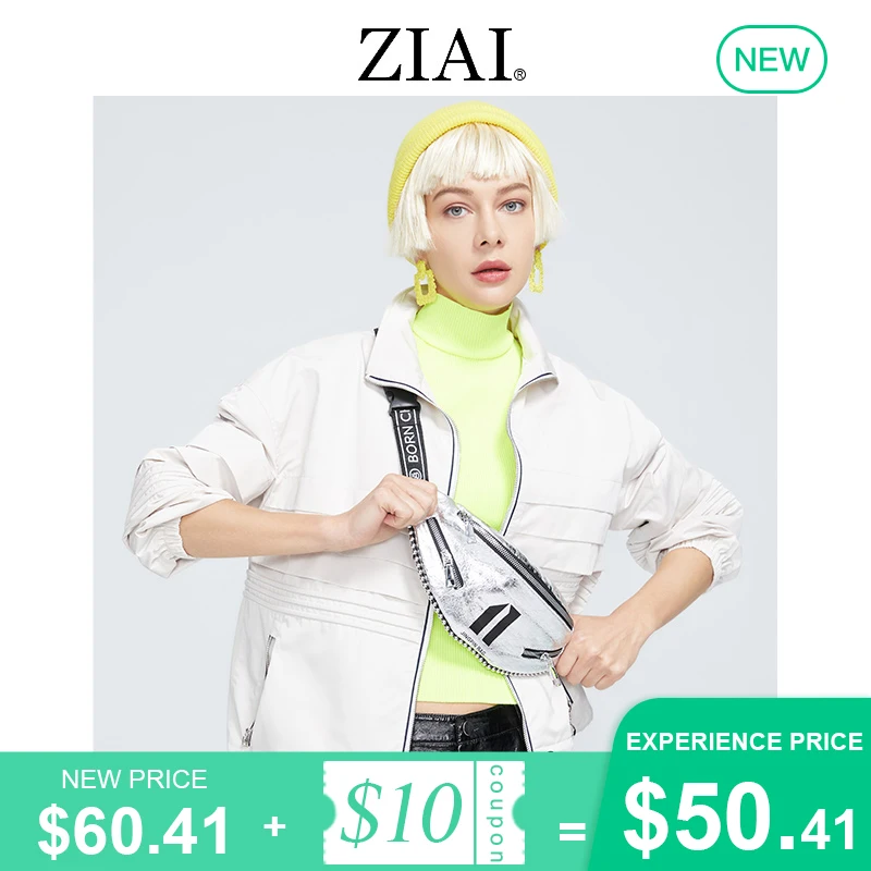 

ZIAI 2021 New Women's Spring Autumn Jacket Short fashion casual Coat women outwear Thin women's jackets Fashion brand ZS-8766