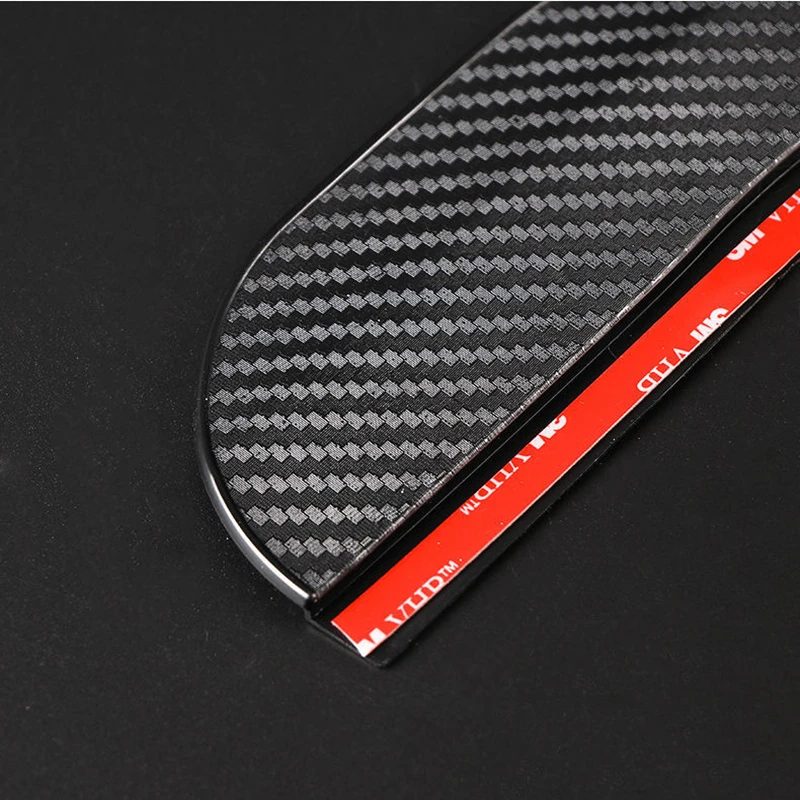 Козырек для бокового зеркала заднего вида автомобиля из углеродного волокна 2 шт.