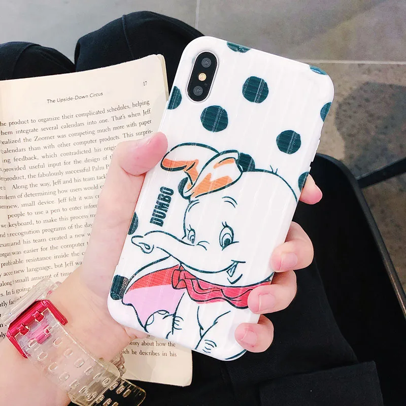 Чехол для телефона Dumbo elephant чехол XiaoMi RedMi Note 8 7 6 K20 Pro силиконовый Мягкий защитный