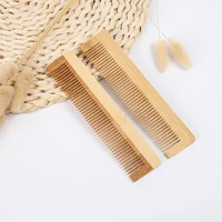 2pc natural bamboo comb professional health hair loss massage brush hairbrush comb scalp skin care tool wooden comb spa massager